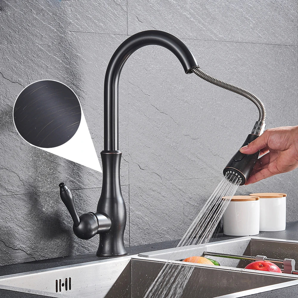 Luxury Stainless Steel Kitchen Faucet