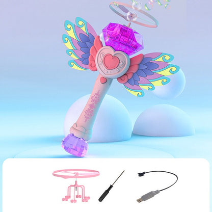 Fun Pink Heart Shaped Bubble Toy - Luxicro
