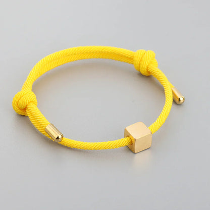 Customized Couples Engraved Name Bar Bracelets