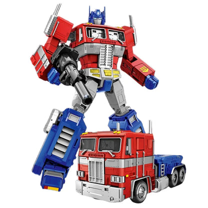 Large Optimus Prime Action Figure Collectible Toy - Luxicro