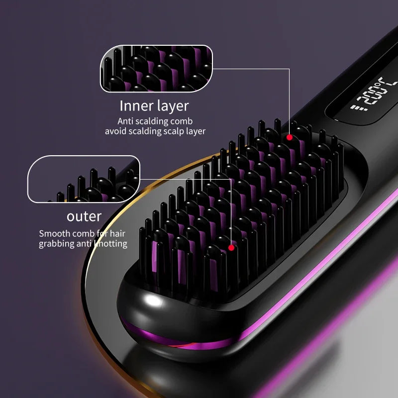 Portable Ceramic Ionic Hair Straightener