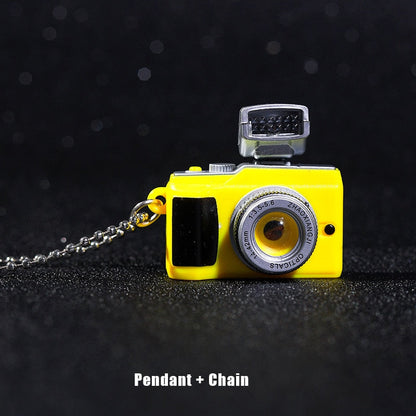 Vintage Style Camera LED Necklace - Luxicro
