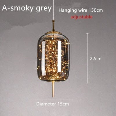 Unique European Style Glass Pendant Lighting