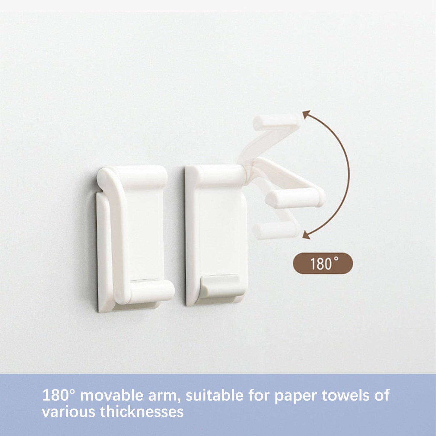 Powerful Adhesive Paper Towel Rack