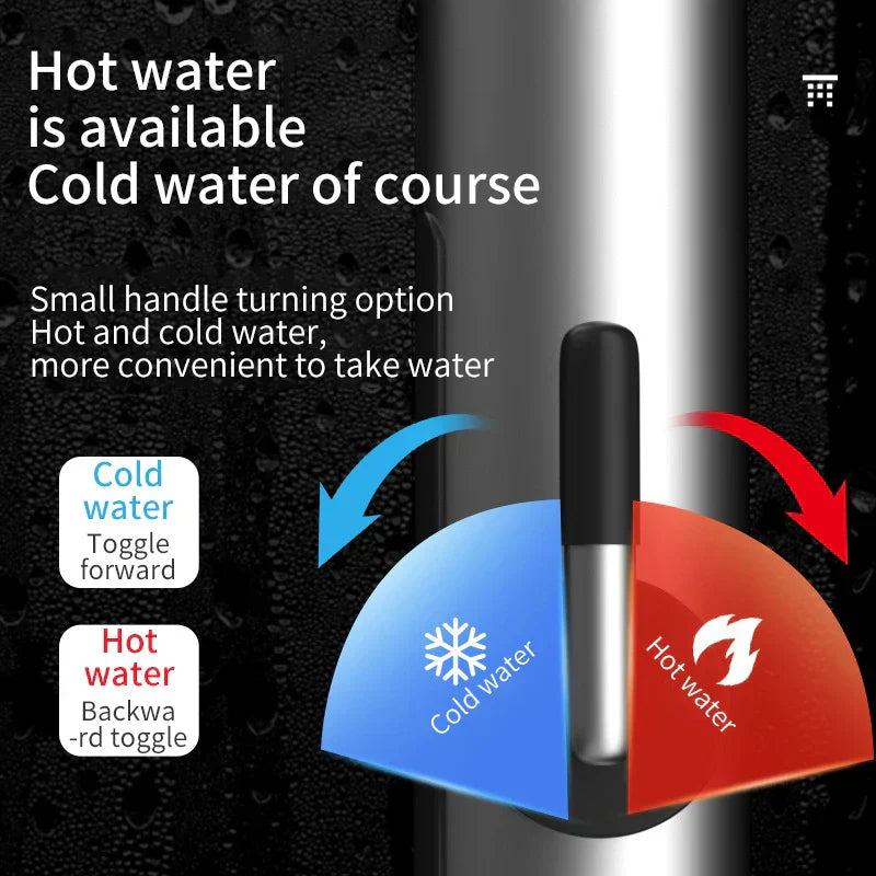 Fast Heat Kitchen Faucet 3000W Stainless Steel Mixer Tap