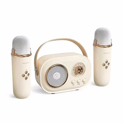 Compact Wireless Bluetooth Speaker with Mic and FM Radio