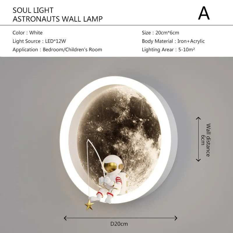 Galaxy Glow Lunar Table Lamp