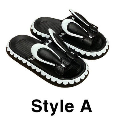 Cozy Rabbit Soft Ladies Slippers