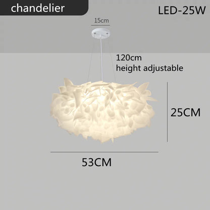 Colorful Blossom LED Dimmable Ceiling Lamp