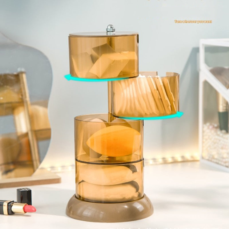 360 Spin Cosmetic Organizer Box