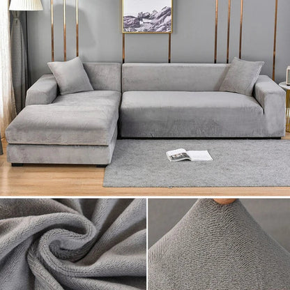 Stretchy Velvet Furniture Protector Cover