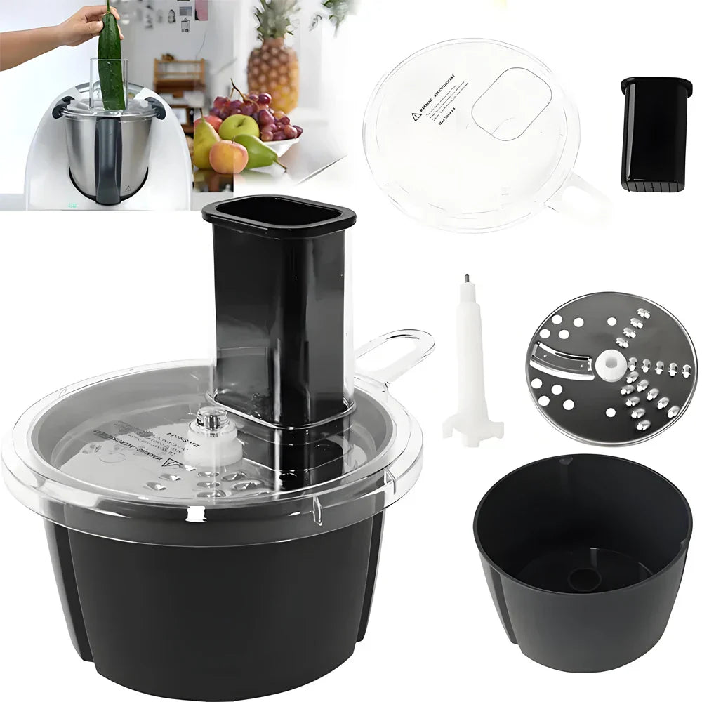 Easy Chop Thermomix Cutting Tool with Container - Luxicro