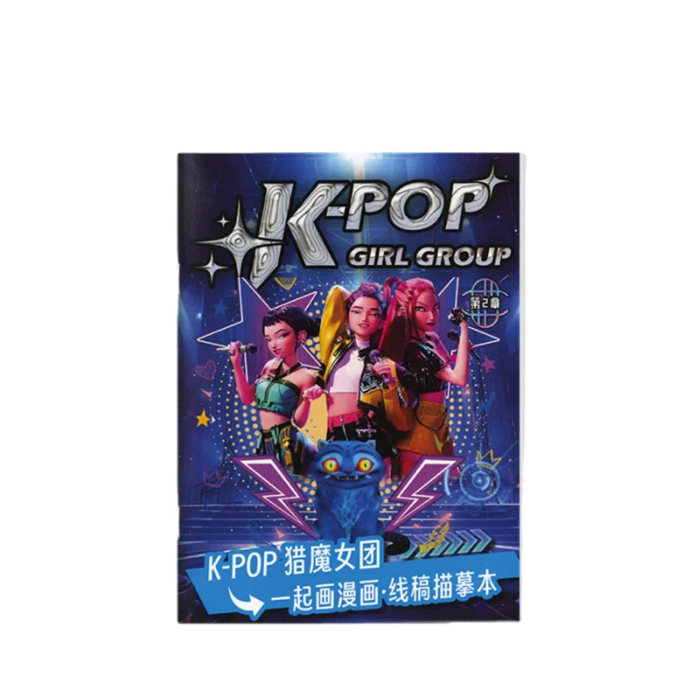 Fun Kpop Anime Manga Coloring Book for Kids