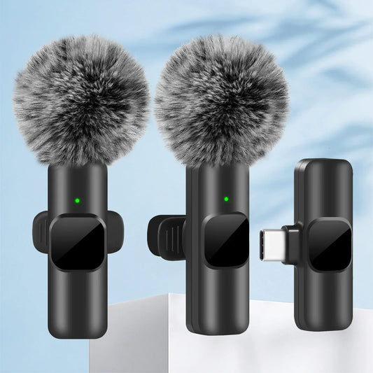 Compact Wireless Microphone for Phone & Live Video - Luxicro