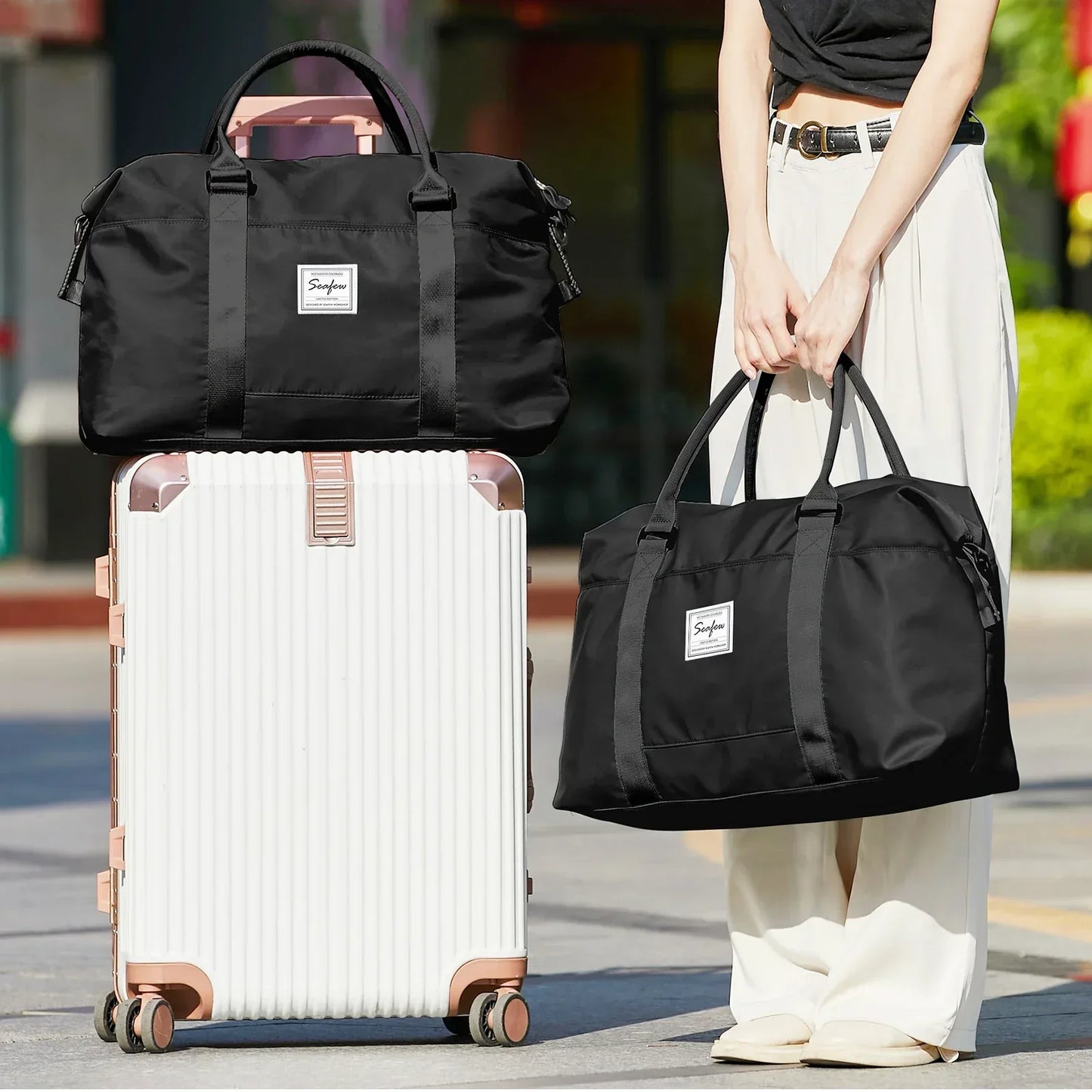 Compact Travel Carry On Suitcase Bag