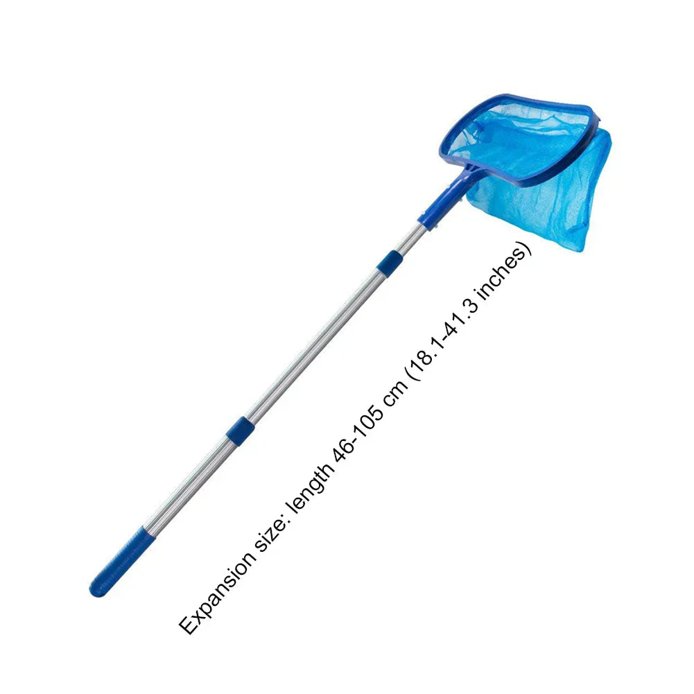 Heavy Duty Swimming Pool Leaf Rake with Extendable Handle