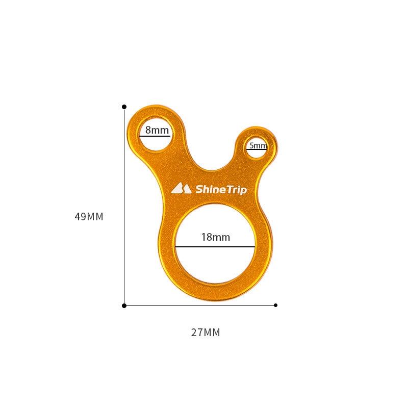 Simple 10 Pack Outdoor Rope Clamps