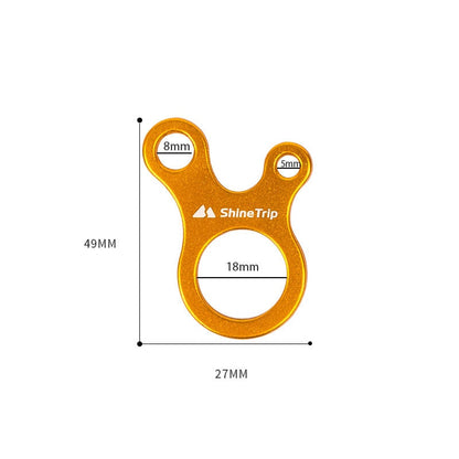 Simple 10 Pack Outdoor Rope Clamps