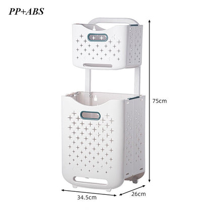 Space Saving Storage Shelf Organizer Basket