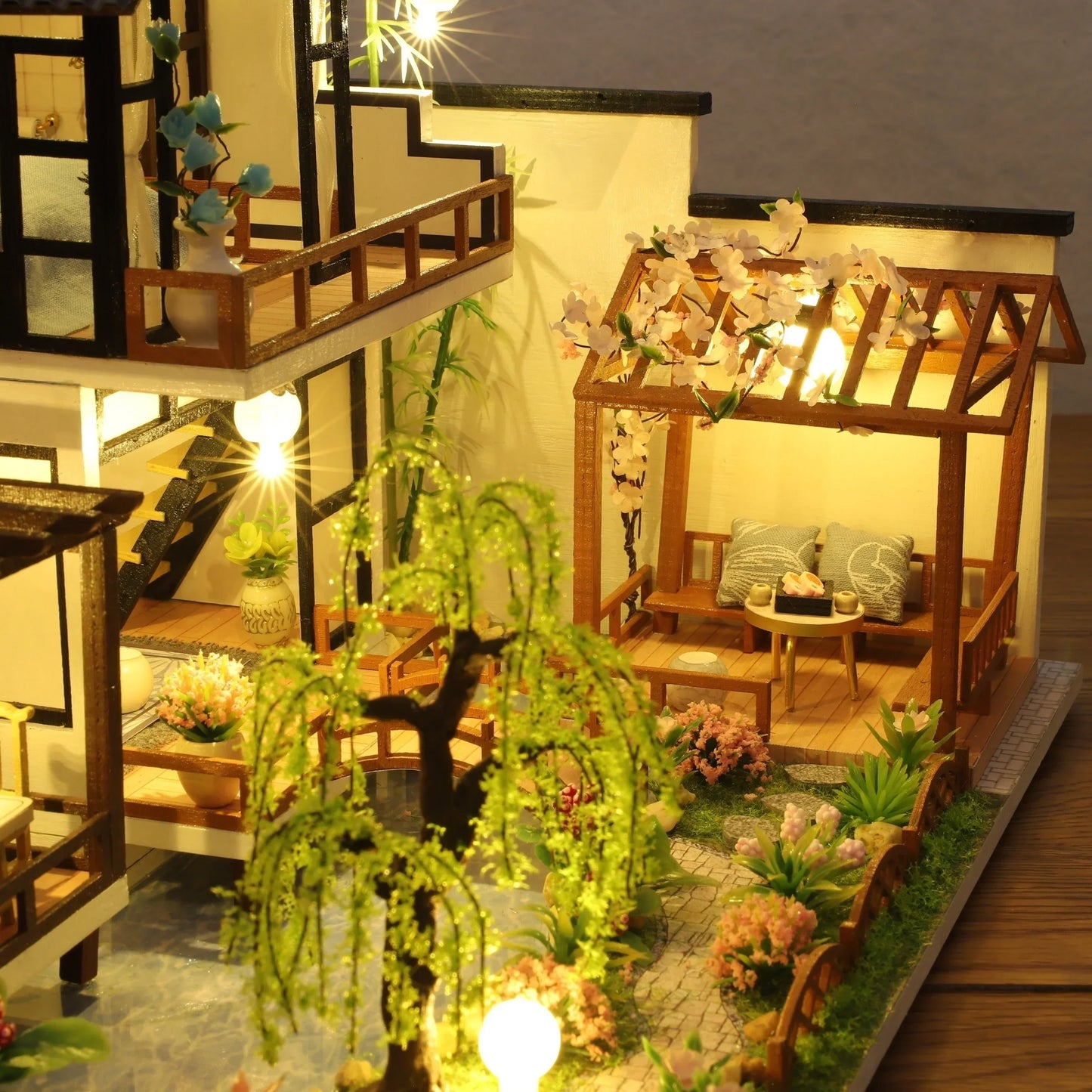 Compact Wooden 3D Puzzle Set for Adults