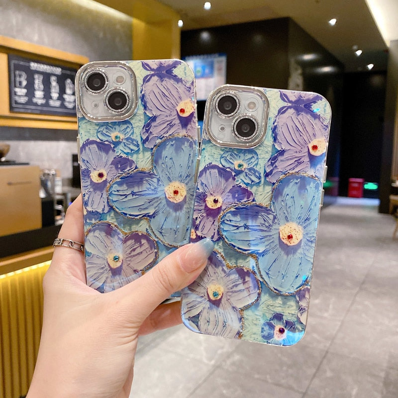 Delicate Floral Protective iPhone Cover