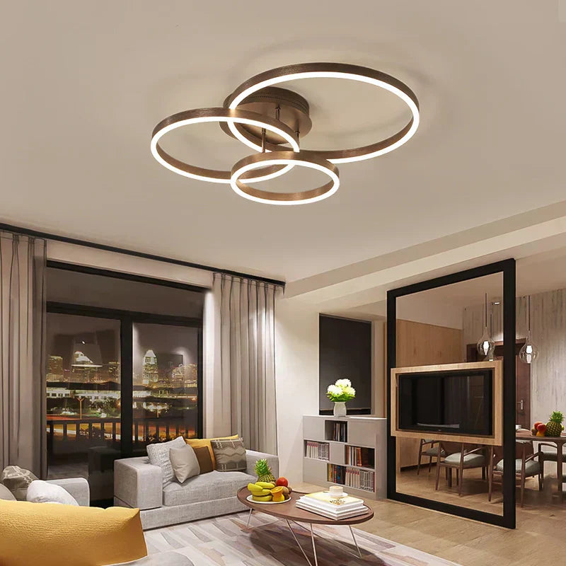 Bright LED Ceiling Light with Adjustable Dimmer