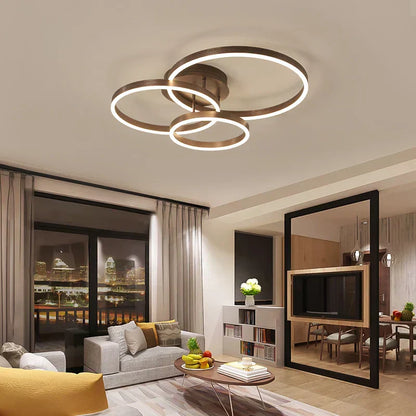 Bright LED Ceiling Light with Adjustable Dimmer