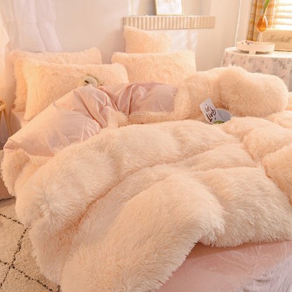 Cozy Fleece Bedding Sheet Set