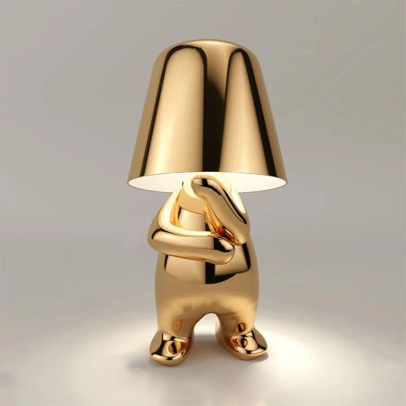Contemporary Portable LED Desk Lamp Soft Warm Lighting