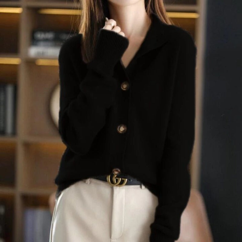 Soft Cable Crew Neck Sweater