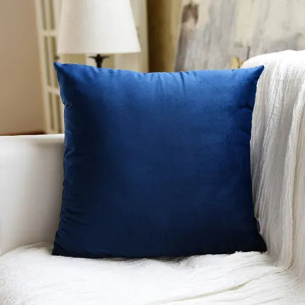 Plush Velvet Pillowcase for Luxury Living Rooms