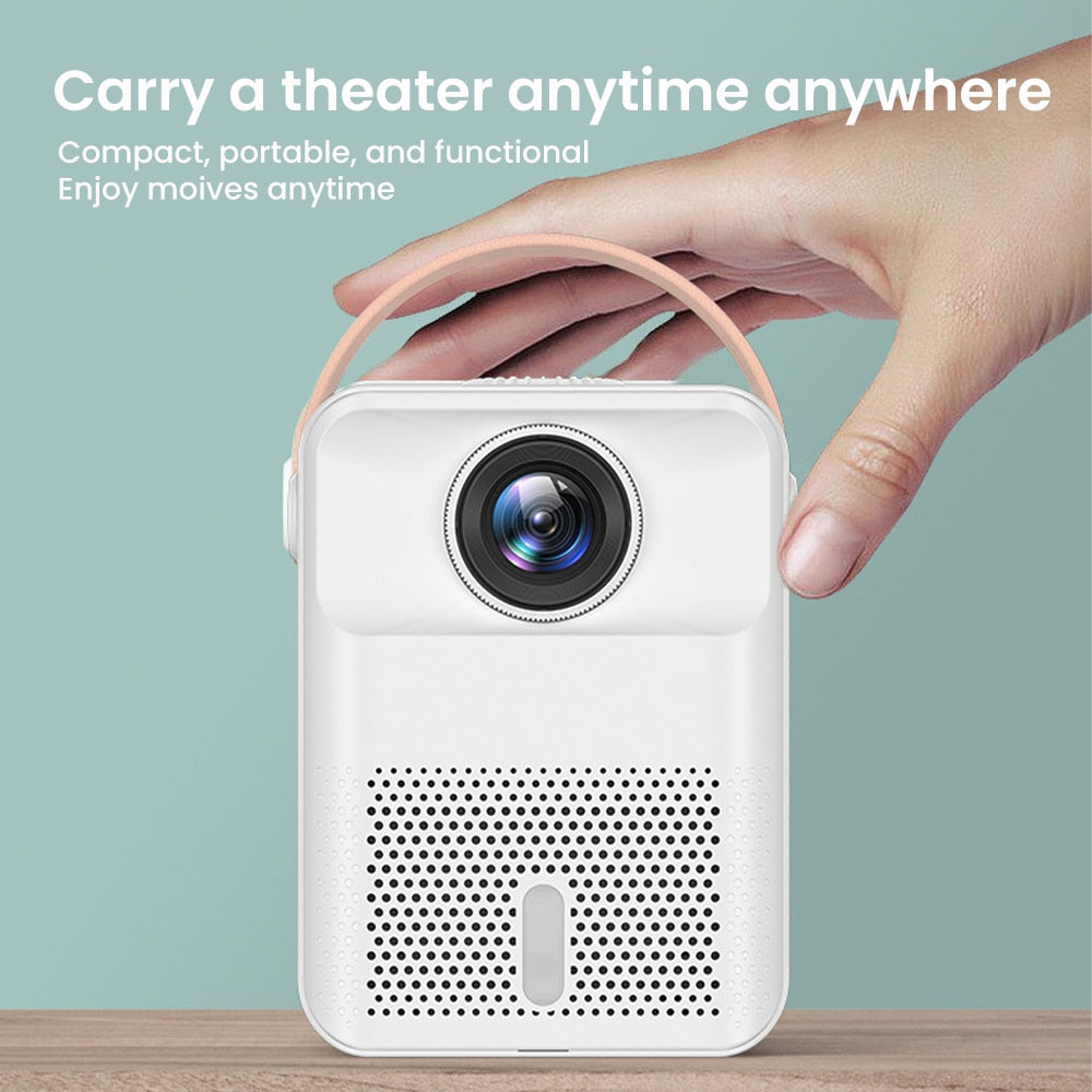Compact Home Theater Small LED Projector - Luxicro
