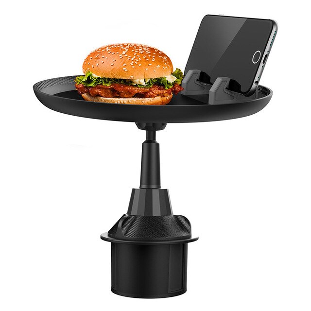 Adjustable Car Cup Holder Phone Tray
