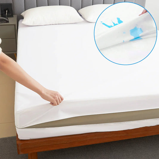 Breathable Waterproof Bed Protector Cover - Luxicro