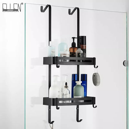 Space Saving 2 Tier Bathroom Shelf - Luxicro