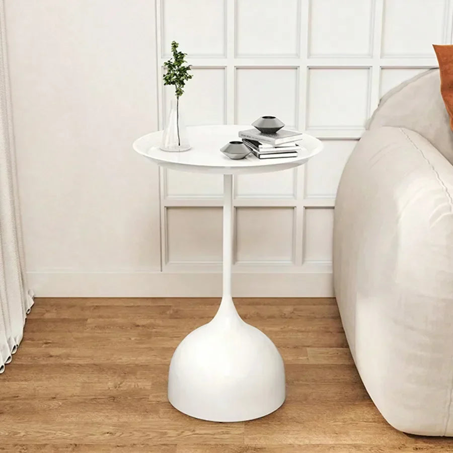 Stylish Round Metal Coffee Table