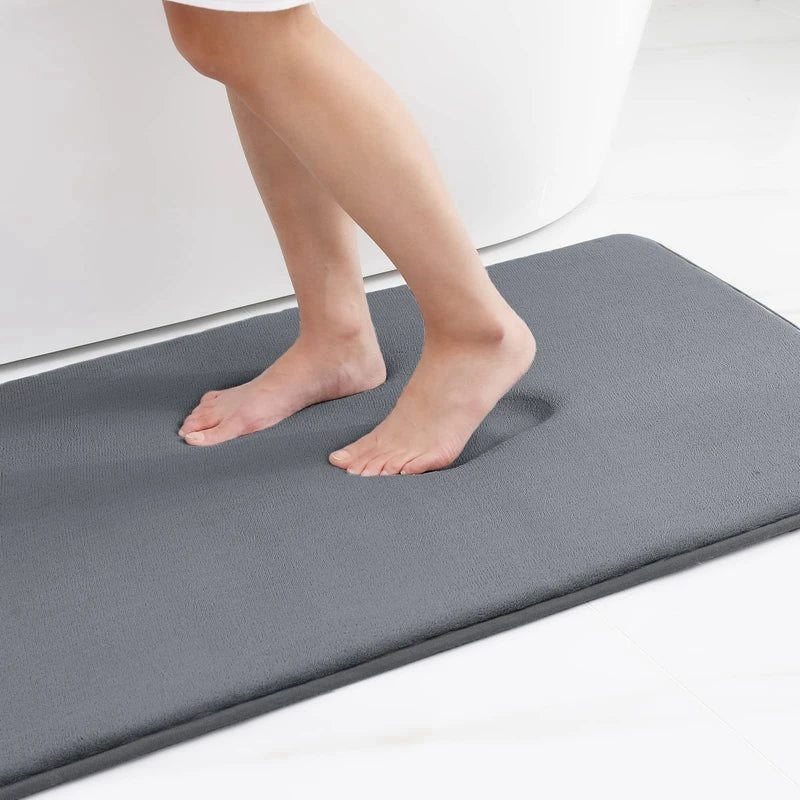 Soft Non Slip Bath Mat for Safe Flooring - Luxicro