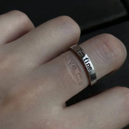 Simple Engraveable His Hers Promise Ring - Luxicro