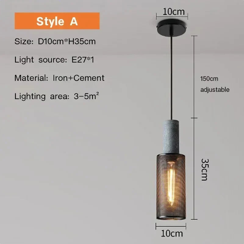 Rustic Country Hanging Lamp - Luxicro