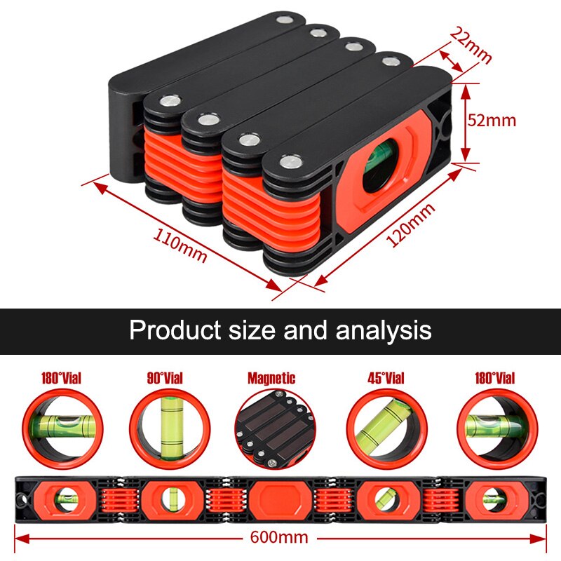 Precise Mini Foldable Level Device