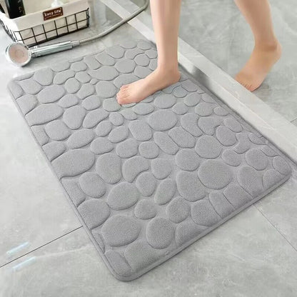 Non Slip Bath Mat with Cushioned Foam Top