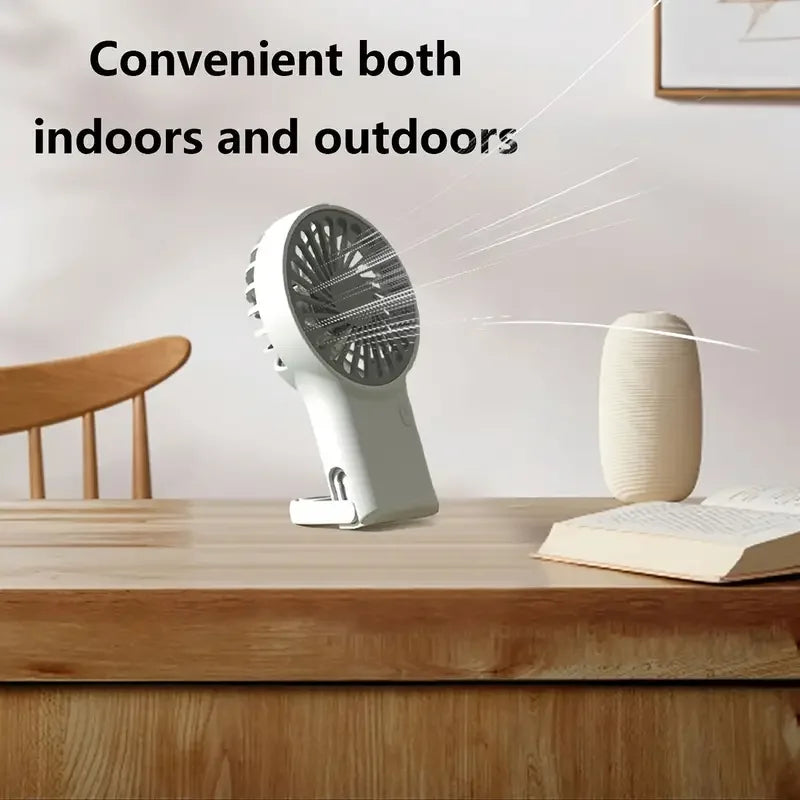 Compact Folding USB Fan with Clip for Travel