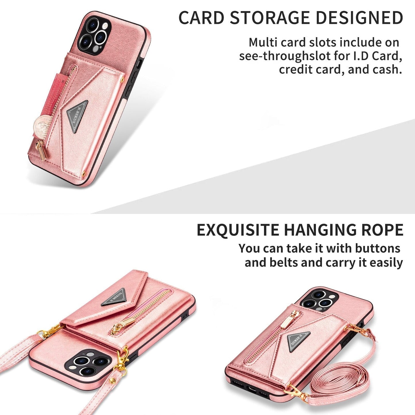 Thin Phone Card Wallet Case for iPhone