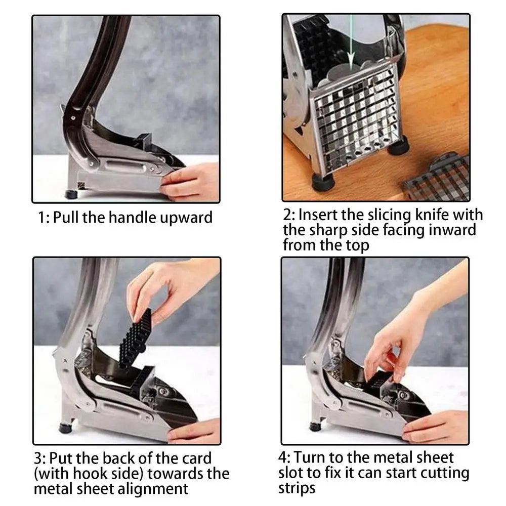Easy Use Stainless Steel Veggie Cutter