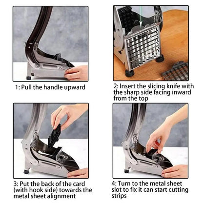 Easy Use Stainless Steel Veggie Cutter