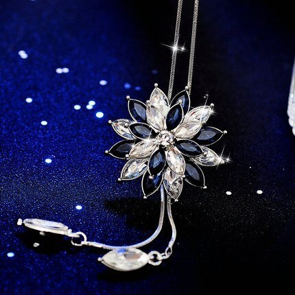Sparkling Ice Drop Necklace