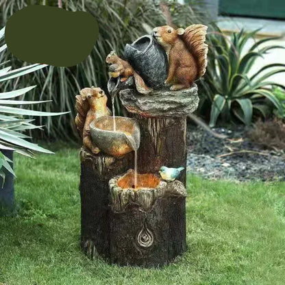 Sustainable Garden Solar Duck Water Feature