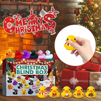Colorful Quacking Duck Holiday Advent Calendar