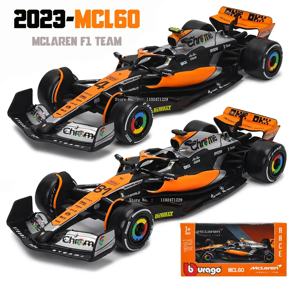 Detailed F1 Car Model 1:43 Scale Collectible Replica - Luxicro