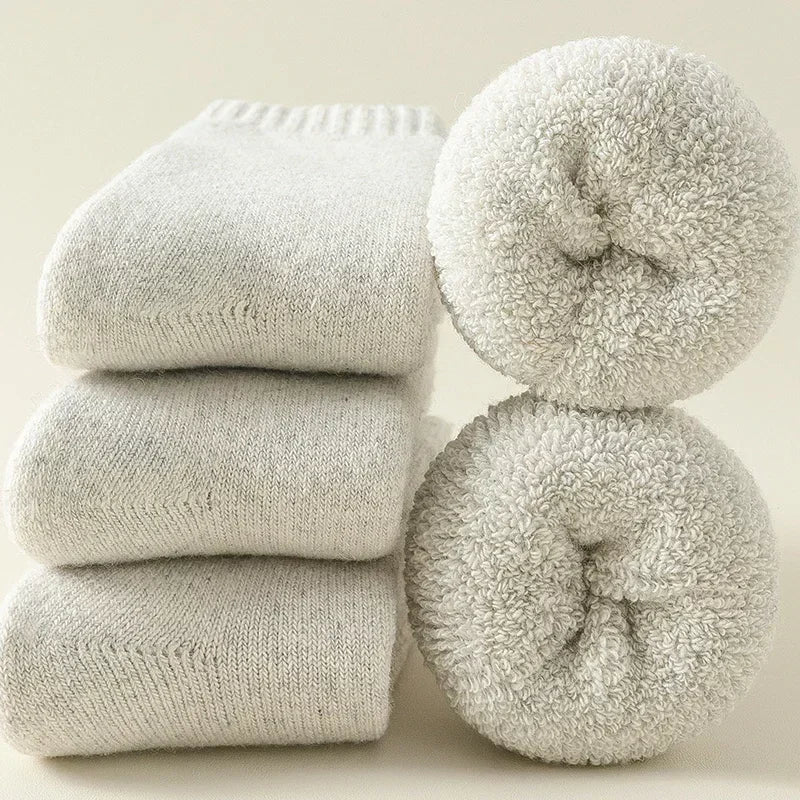 Warm Cable Knit Socks
